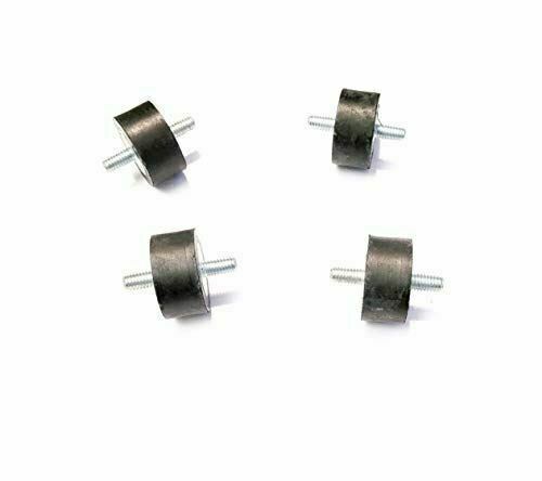 4 soportes aisladores de vibración de goma (1-1/2 Dia x 3/4" Ht) 5/16-18 x 5/8" Longitud M - Imagen 1 de 1