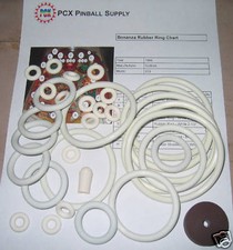 1964 Gottlieb Bonanza Pinball Rubber Ring Kit
