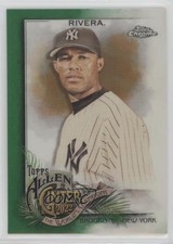 2022 Topps Allen & Ginter Chrome Green Refractor 30/99 Mariano Rivera HOF 4l8