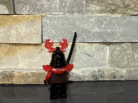 LEGO Ninjago Minifig - Stone Army Warrior Red Face - njo0075