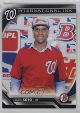 2016 Bowman International Ink Juan Soto #II-JS o7m