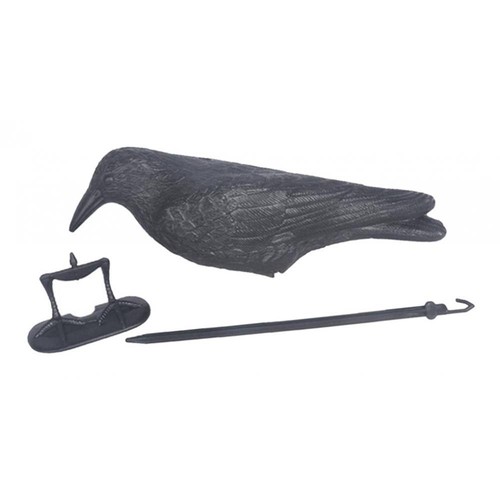 Lightweight 3D Crow Raven Decoying Lawn Ornaments Scarecrow Hunting - Picture 5 of 7