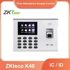 ZKteco K40 Access Control Built-in Battery TCP/IP Fingerprint Time Attendance