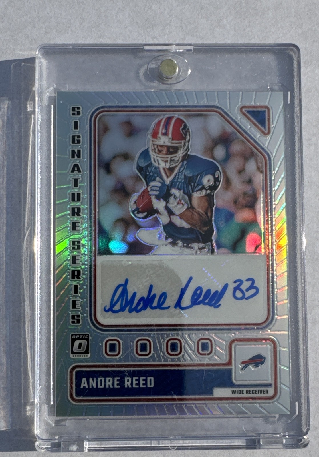 2023 Panini Donruss Optic - Signature Series Holo Andre Reed #SS-AR (AU)