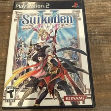 Suikoden v Sony PlayStation 2, 2006, Game, Case, Manual