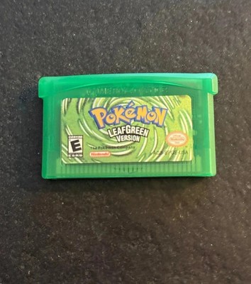 Pokemon Leaf Green Version Cartridge for Game Boy Advance (GBA)