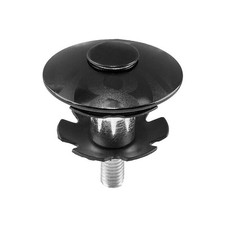 Origin-8 Bicycle Pro Pulsion Headset Top Cap Kit Black 1-1/8" Alloy w/ Hardware