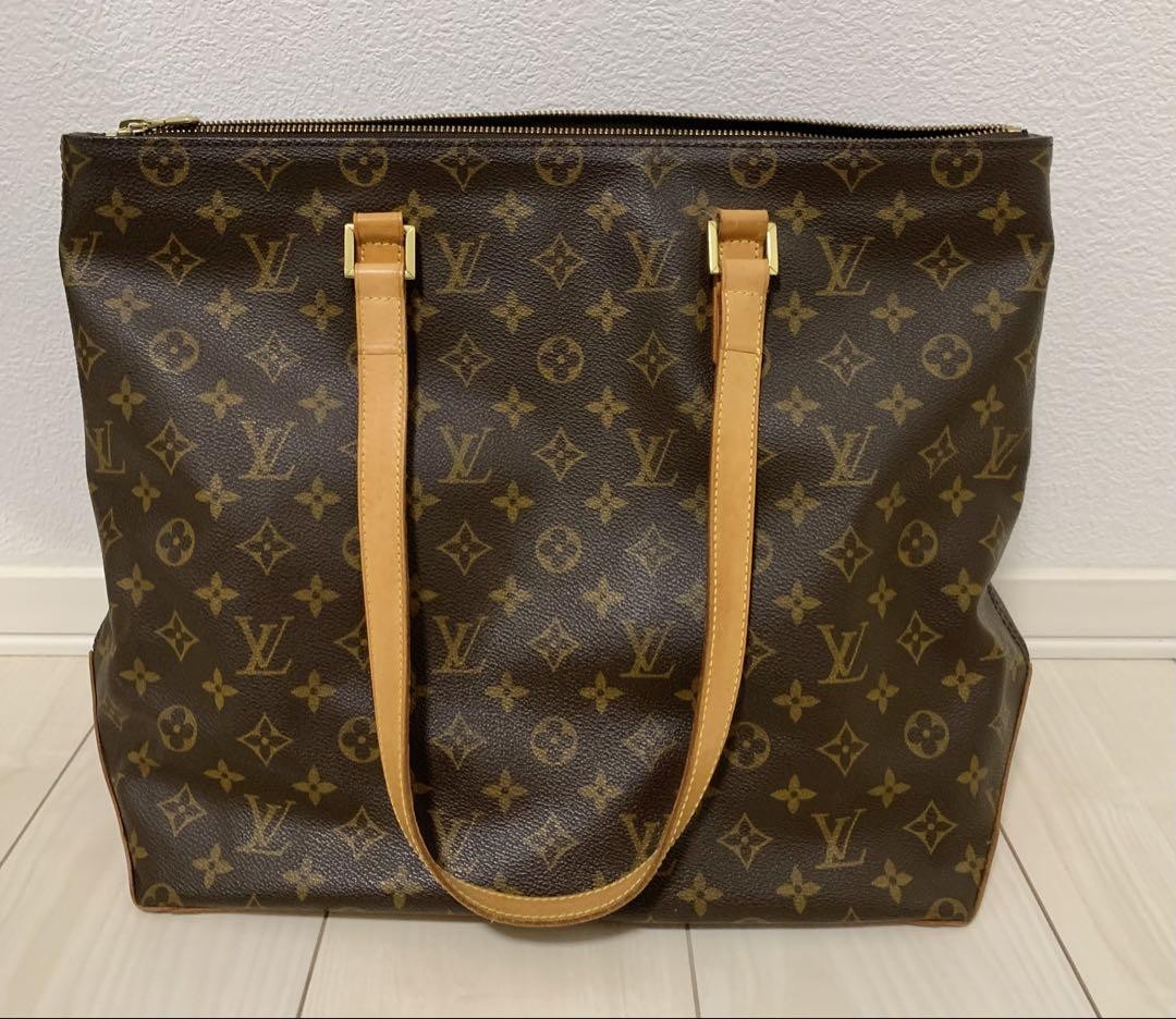 LOUIS VUITTON Monogram Large Tote Bag in Classic Brown PGE5OX