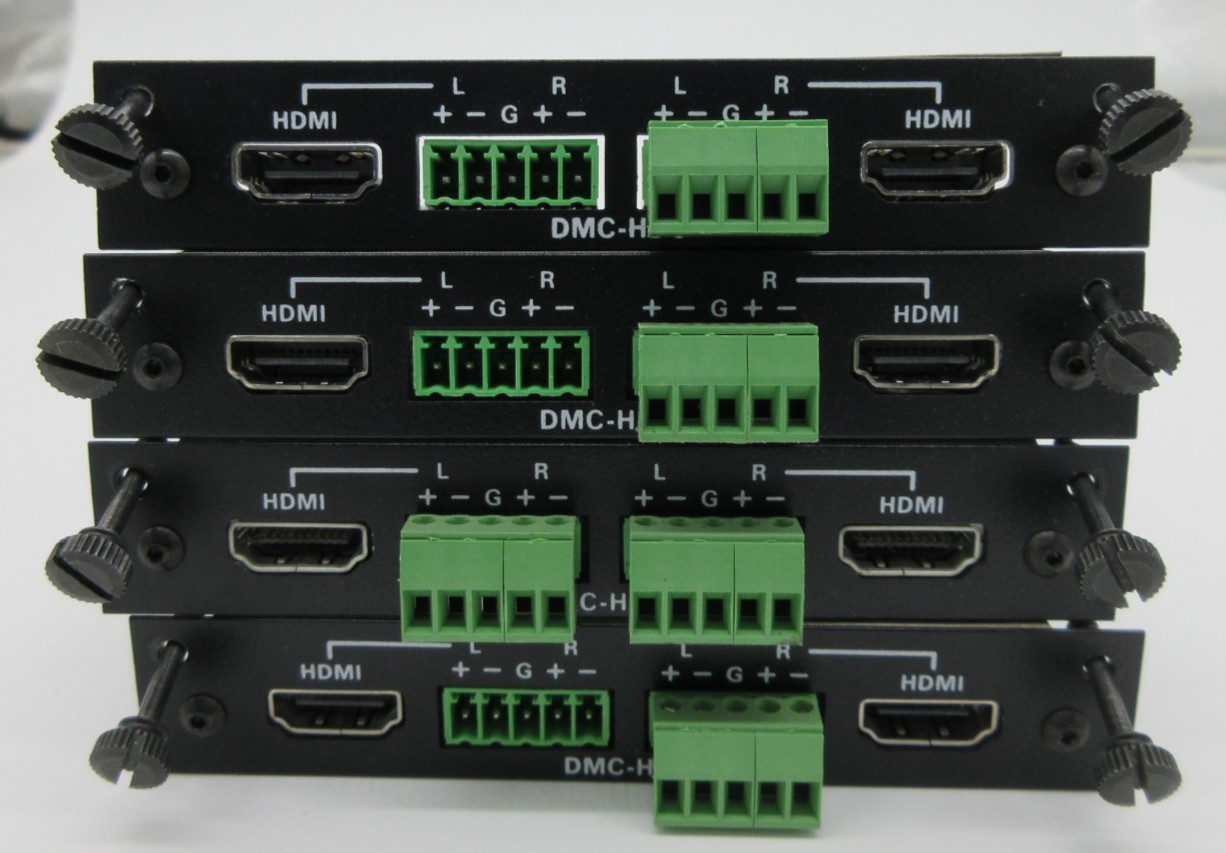 LOT OF 4 Crestron DMC-HDO Dual Channel HDMI Output Card For DM Switchers