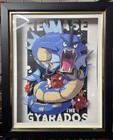 Custom Made Framed Pokemon Picture Frame 3D Gyarados
