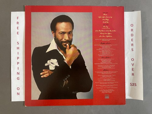 MARVIN GAYE IN OUR LIFE 1981 LP "HEAVY LOVE AFFAIR" MOTOWN - Imagen 3 de 3