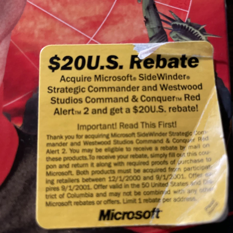 Command & Conquer Alarmstufe Rot 2 Big Box Twin Towers ~ Windows CD-ROM - Bild 2 von 4