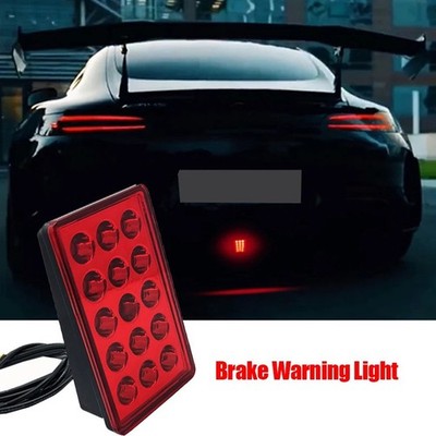 1Pc Universal Car Red 15LED Rear Led Brake Tail Lights Led Brake Pilot Tail Lamp