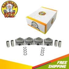 Engine Standard size Complete Piston Set Fits 14-20 Ford 1.5L DOHC EcoBoost