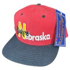 Vintage Univ Nebraska Corn Huskers New Era SnapBack Hat Cap Nwt