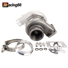 Emusa Turbo Gt35 Gtx3582 T4 .63 Ar Vband Clamp 2 Billet Wheel Journal Bearing Emusa Turbo Gt35 Gtx3582 T4 .63 Ar Vband Clamp 2 Billet Wheel Journal Bearing