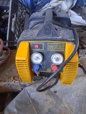 HVAC Refrigerant Recovery Unit w/ Dual IN/OUT Gauges, Power Switch