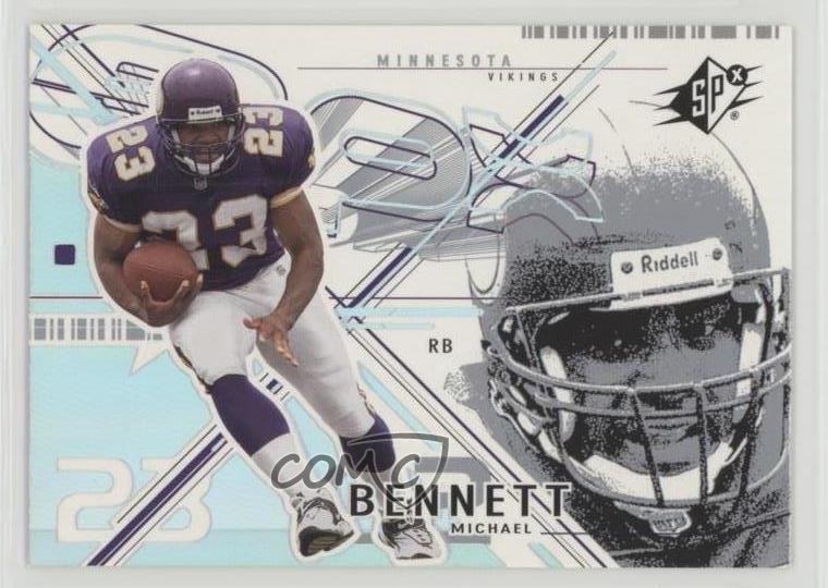 2002 SPx Michael Bennett #69 b6s
