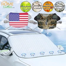 Magnetic Windshield Cover Windproof Winter Front Window Snow Frost Protector