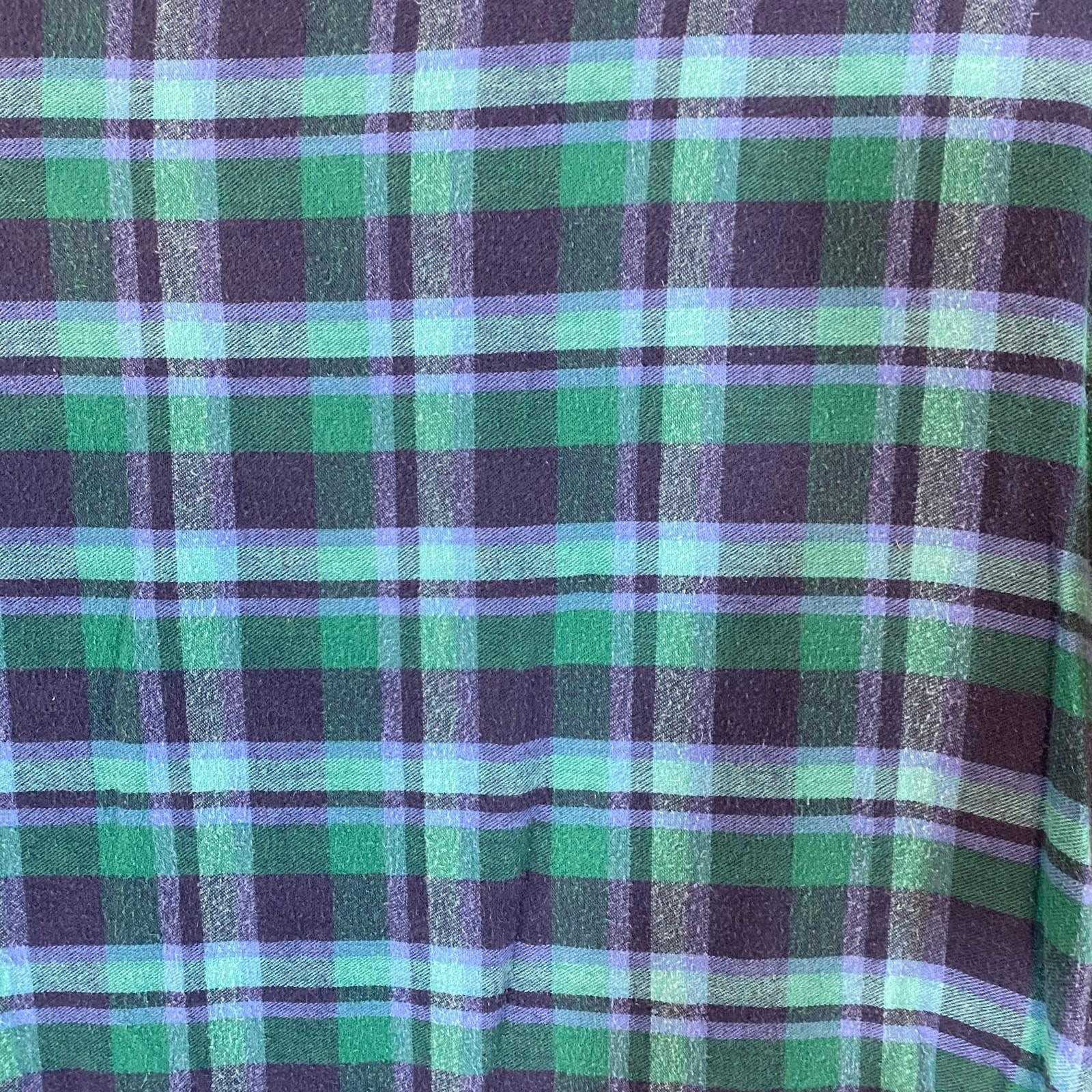 Vintage Orvis Flannel Housecoat Duster Dress Medi… - image 9