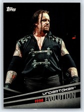 2018 Topps Wwe Undertaker Evolution Insert E-47 2018 Topps Wwe Undertaker Evolution Insert E-47
