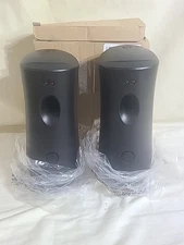 Automatic Air Freshener Spray Dispenser (2-Pack) Black Wall Mounted or Free Stan