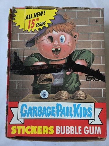 Garbage Pail Kids (GPK) 15th Series OS15 Full Box Of 48 Sealed Wax Packs 1988