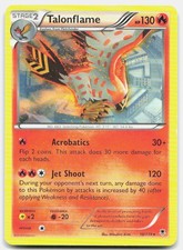 Phantom Forces Talonflame 10/119 Moderately Played Pokemon R Tcg Card