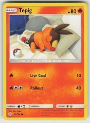 Tepig 31/236 Cosmic Eclipse Common