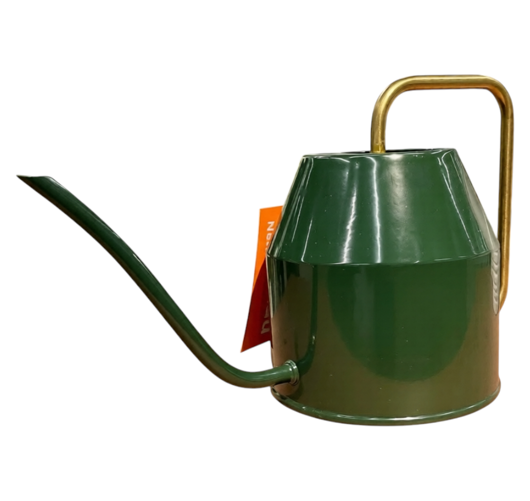 New IKEA VATTENKRASSE Black Green Watering Can 2.0 l (68 oz