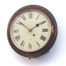 Dated 1943. London County Council waiting room type vintage Wall Clock  School