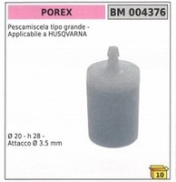 Pescamiscela Typ Groß Husqvarna Ø 20 Mm HöHe 28 Mm Attack Ø 3,5 Mm 004376