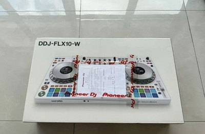 Pioneer DDJ-FLX10-W 4-Channel rekordbox Serato Pro DJ Controller White