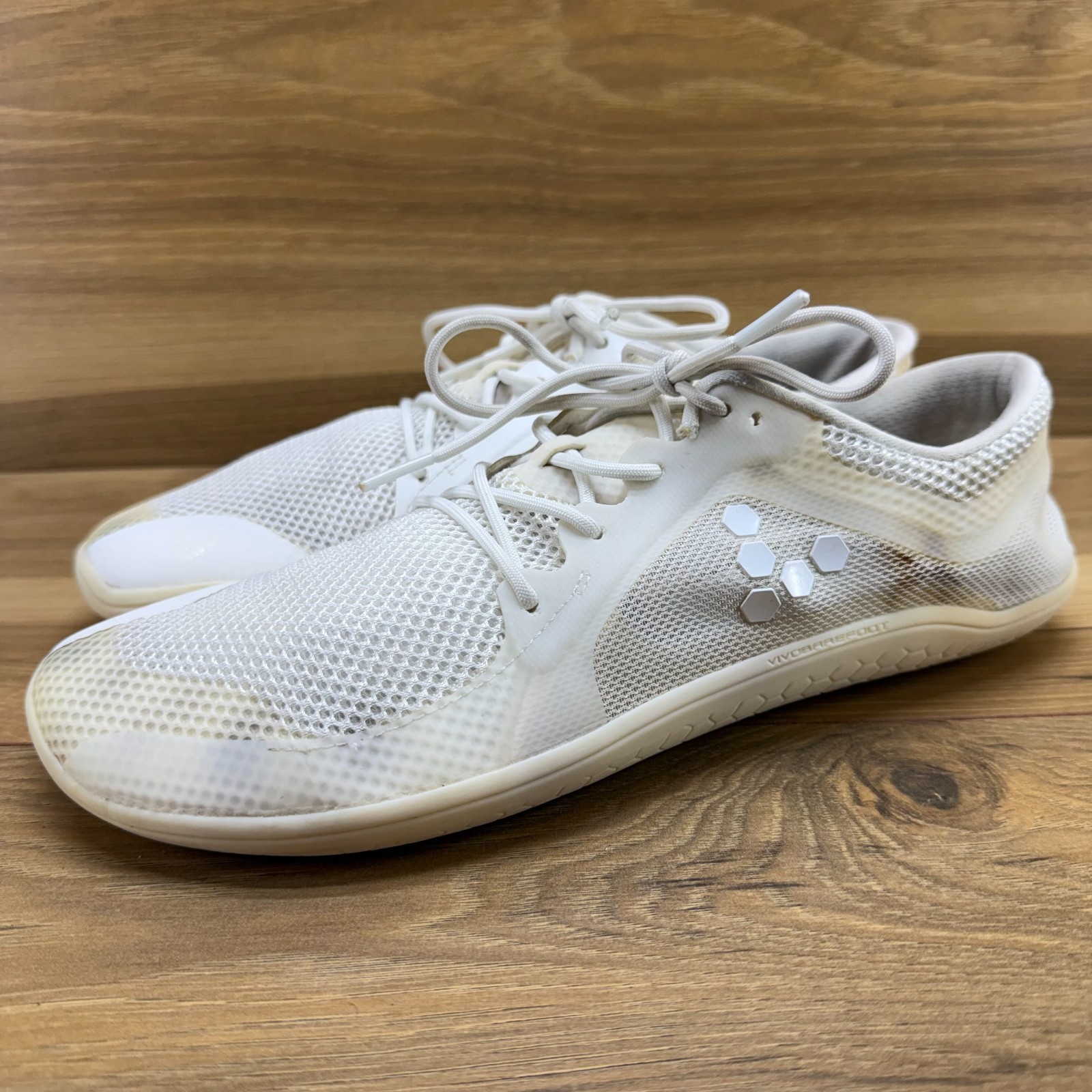 VIVOBAREFOOT Primus Lite Off White Womens 10 EU 41 Minimalist Low Top Light image 3