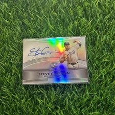 Steve Garrison 2010 Bowman Platinum #BPA-SG Refractor Auto On Card Padres C3