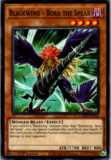 Blackwing - Bora the Spear Common Legendary Duelists: White Dragon Abyss LED3-EN