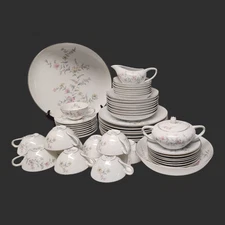 Vintage Dover 1533  by Wentworth  Fine China Porcelain DINNERWARE SET