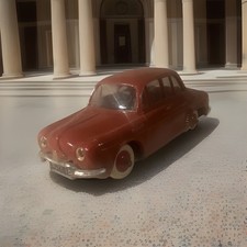 Vintage Norev #13 Renault Dauphine Made in Fran1/43 Scale Burnt Red