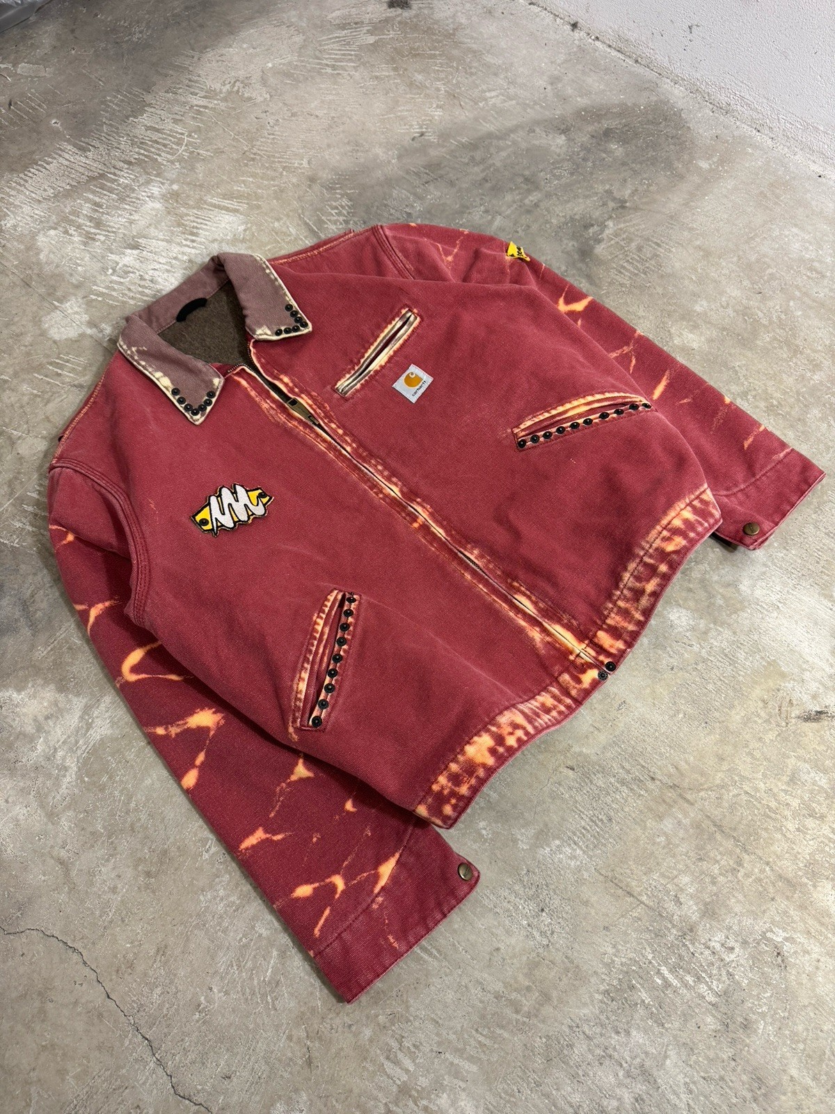 Rare Vintage J97 CRI Carhartt Jacket Customized