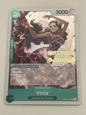 Viola (Judge Pack Vol. 4) OP04-021 One Piece Promotion Cards Foil