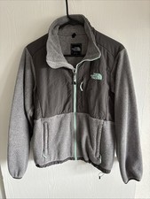 women's The North Face Denali fleece jacket in grey Size M. EA