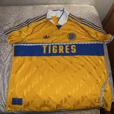 adidas Originals Tigres UANL Anniversary Soccer Jersey 2025 Size 3XL XXXL RARE