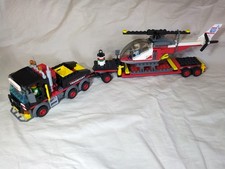 LEGO 60183 City - Schwerlasttransporter und Hubschrauber