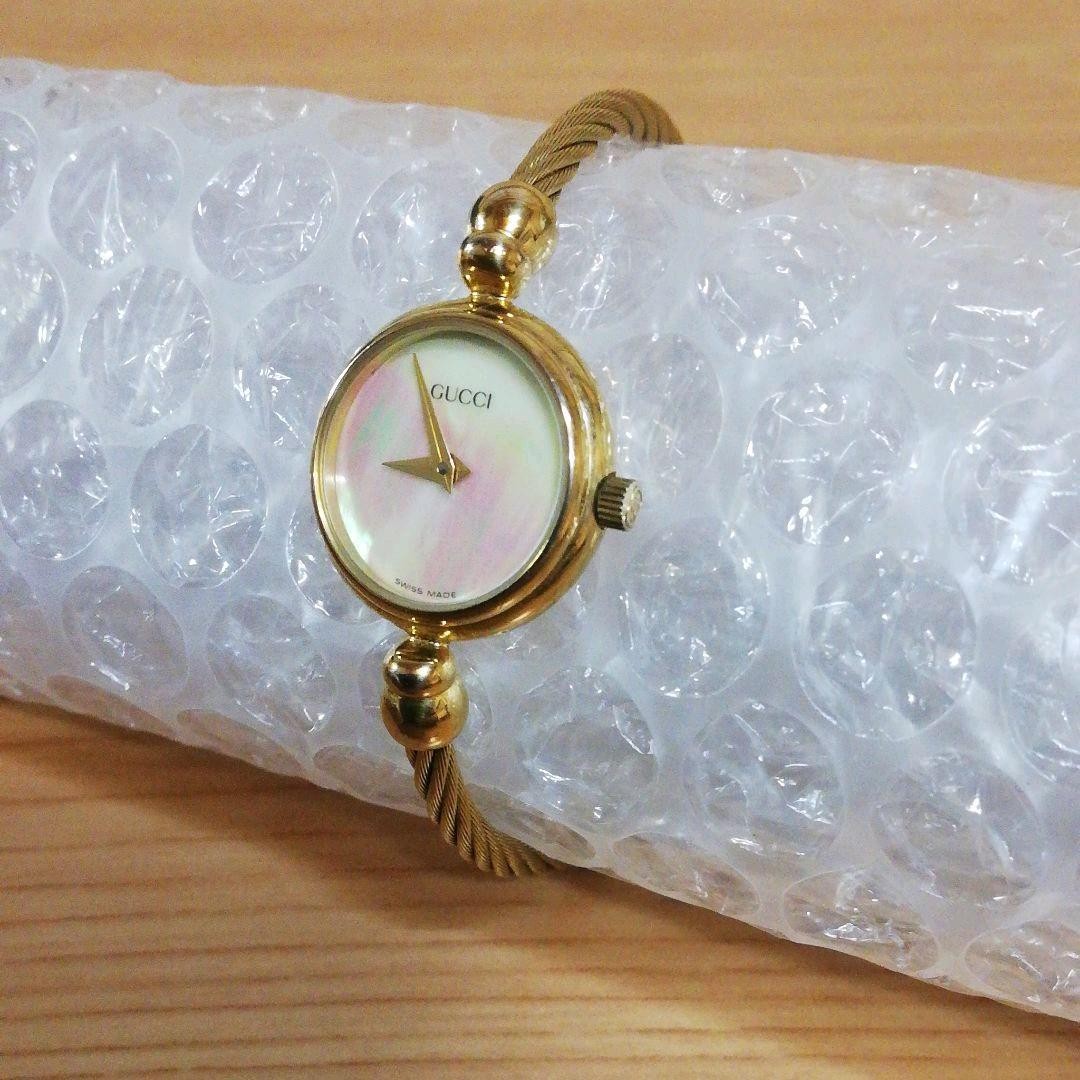 Gucci 2700.2.L Ladies Quartz Working Watch Shell Dial Mother of