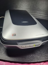 Epson Perfection 4490 scanner fotografico piano con cavi di alimentazione e USB supporto scorrevole