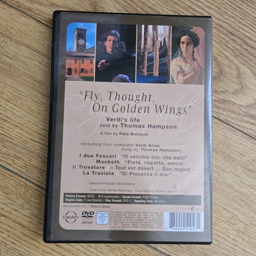 Fly, Thought, On Golden Wings: Verdi's Life told by Thomas Hampson (DVD 2005) - Imagen 3 de 9