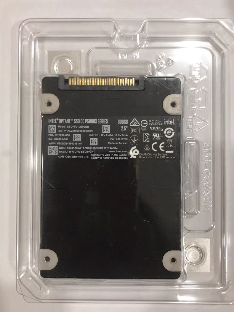 Intel Optane P5800x Series 800GB SSD 2.5