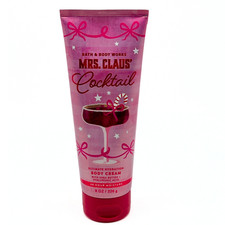 Bath  Body Works Mrs. Claus Cocktail Ultimate Hydration Body Cream 8 oz - NEW