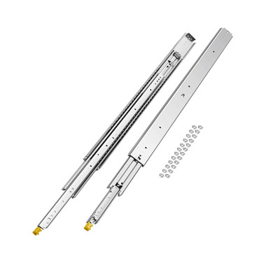 Vevor Heavy Duty Drawer Slides 48 Inch 500 Lb 1 Pair Full Extension Side Mount