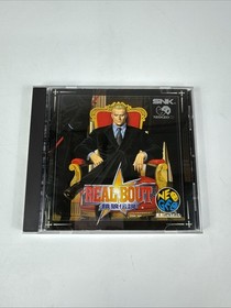 Real Bout Garou Densetsu SNK Neo Geo CD Japanese Good Condition CIB US SELLER